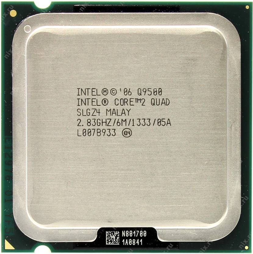 Intel Core 2 Quad Q9500 2.83 LGA 775 Socket 4 Cores Desktop Processor ...