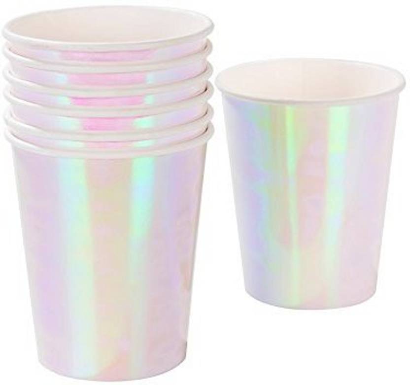Talking Tables Rainbow Party Supplies Iridescent Rainbow Birthday