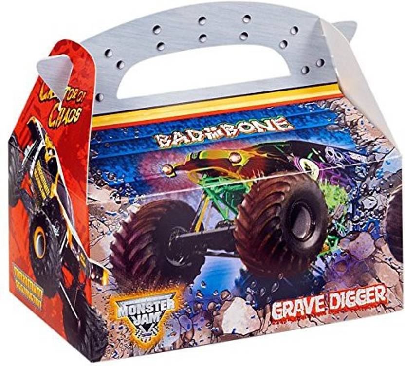 Birthday Express Monster Jam Party Supplies Empty Favor Boxes 4