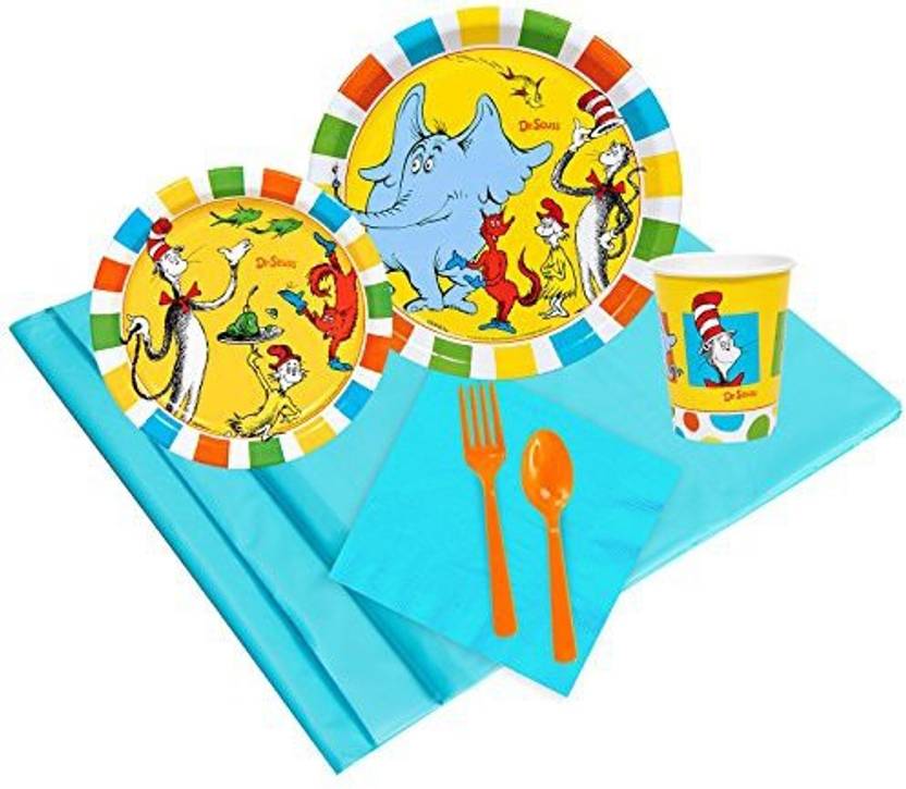 Birthday Express Dr Seuss Cat In The Hat Party Supplies Party