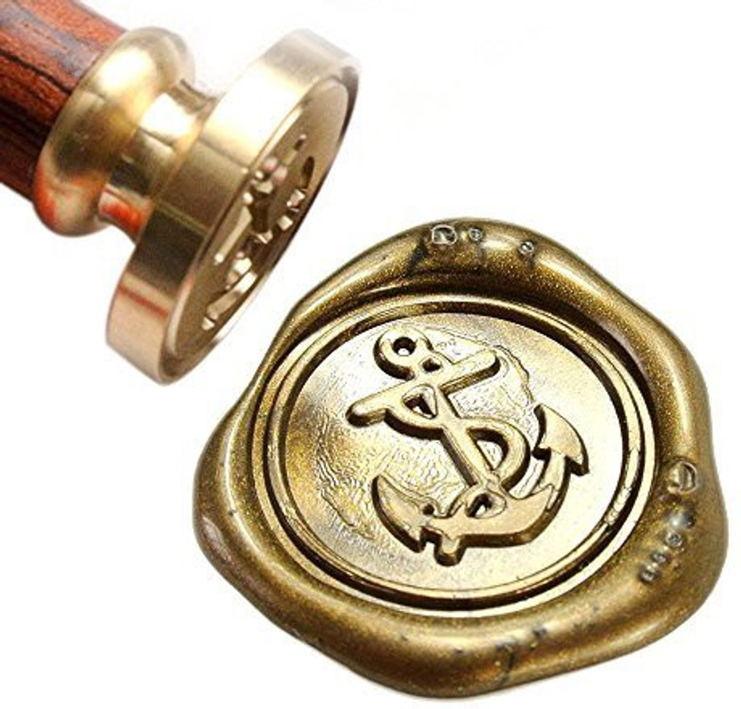 UNIQOOO Initial N Vintage Wax Sealing Stamp Arts Crafts Wine Wedding Invitation Letter