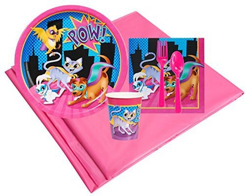 Birthday Express Super Hero Pets Childrens Birthday Party Supplies