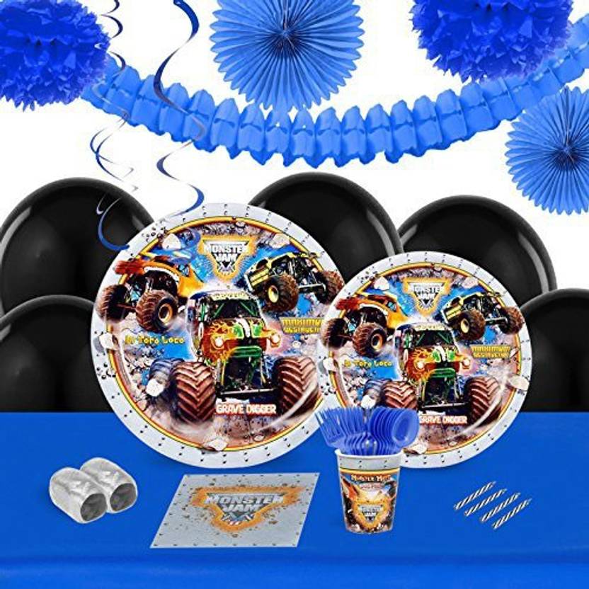 Birthday Express Monster Jam 3d Childrens Birthday Party Supplies