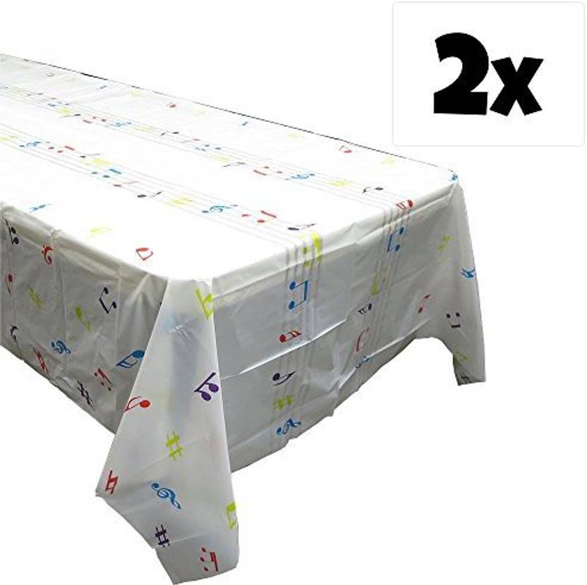 Blue Orchards Music Party Tablecovers 2 Band Party Decorations