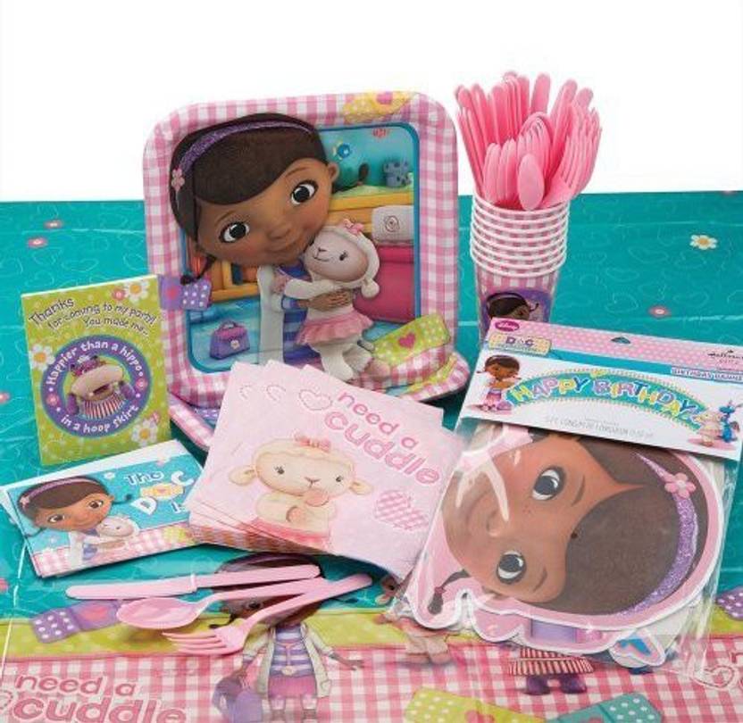 Smilemakers Inc Doc Mcstuffins Party Supply Bundle Party