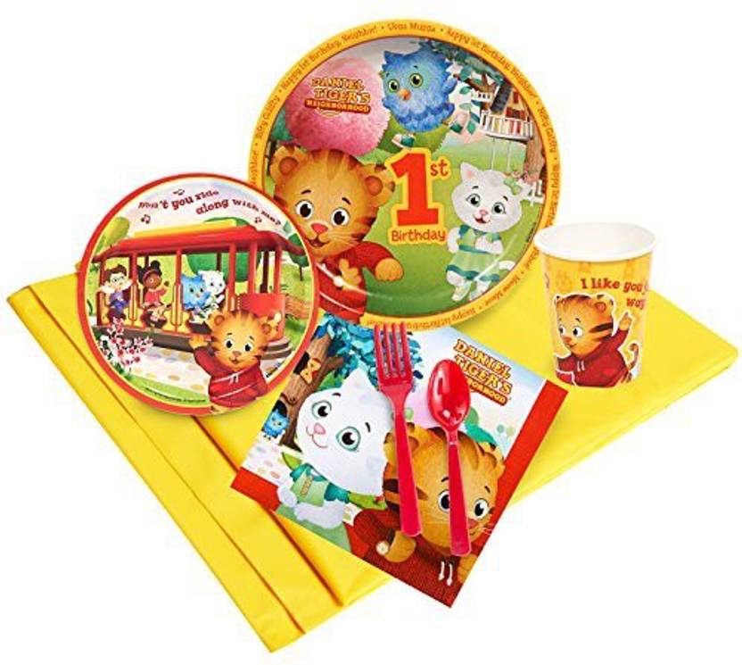 Birthday Express Daniel Tiger Party Supplies 1st Birthday Party