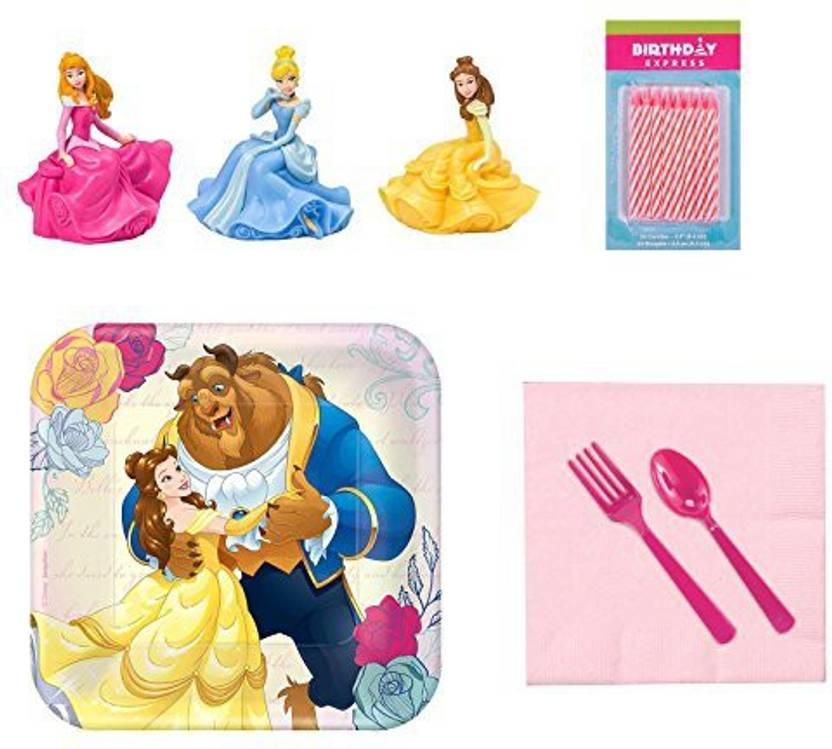 Birthday Express Beauty And The Beast Party Supplies Tableware