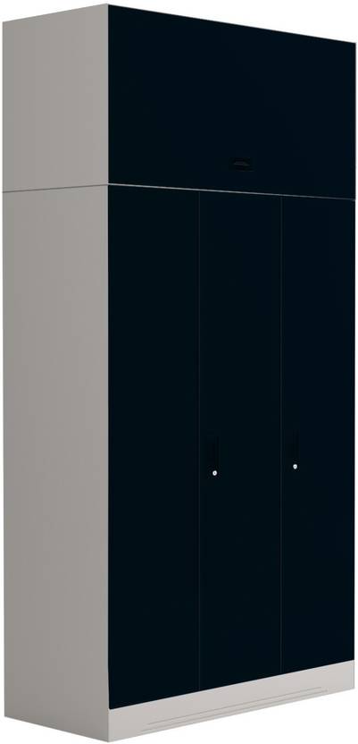 Godrej Interio Slimline 3 Door With Locker Metal Almirah Price In