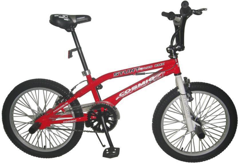 COSMIC STUNT PLUS 20 INCH BMX BICYCLE RED 20 T BMX Cycle Price in India