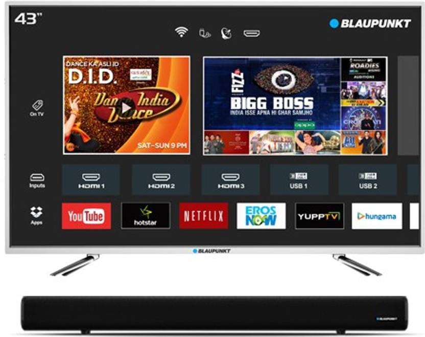 Blaupunkt 109cm 43 Inch Full Hd Led Smart Tv With External