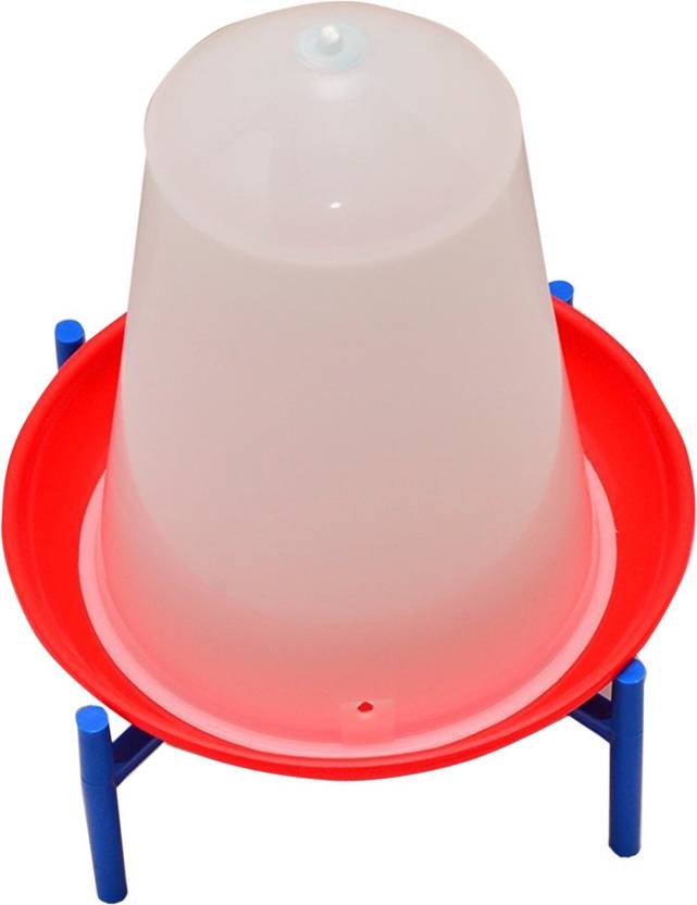 Praish Plastic 2 8 Liter Capacity Poultry Water Drinker With