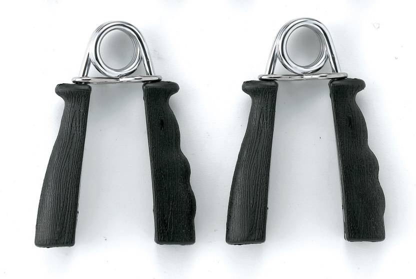 Body Sculpture Hollow BB 901 B Hand Grip/Fitness Grip Black, Silver Body Sculpture Hand Grips
