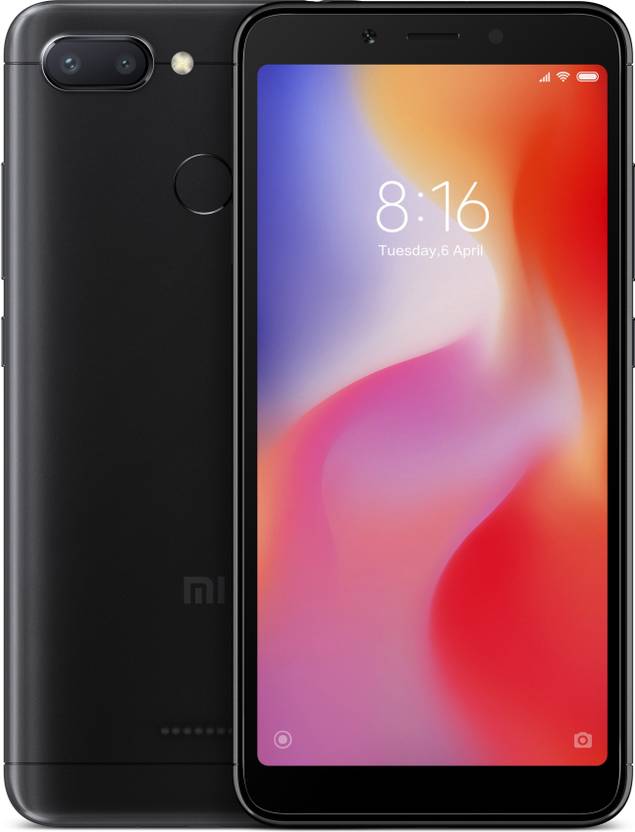 Redmi 6 (Black, 32 GB)