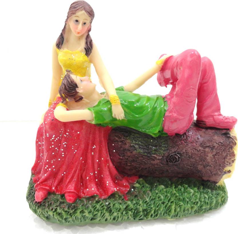 Unique Palette Loving Couple Figurine Showpiece Statue Anniversary