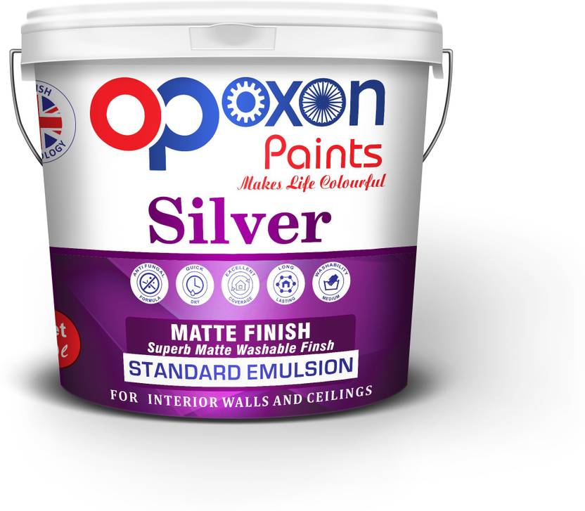 oxon paints Silver Antimicrobial white Emulsion Wall Paint Price in