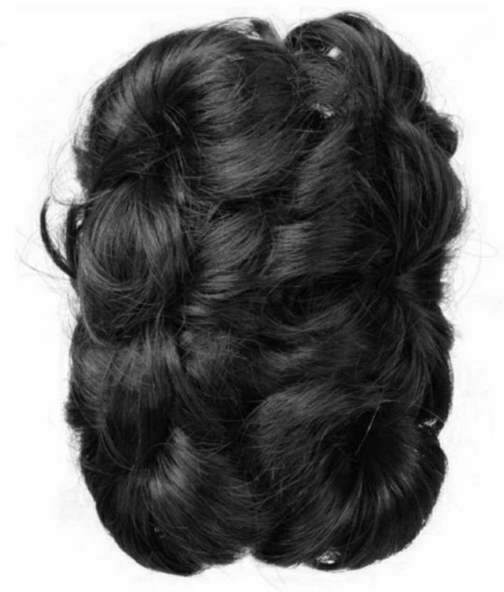 Alizz Natural Looks Hair Bun Clutch Wig For Girls And Women Hair