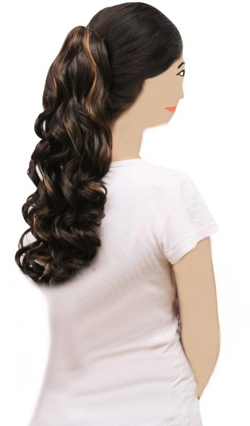 Alizz High Lighter Clip On Hair Extension Clutch Hair Wig For