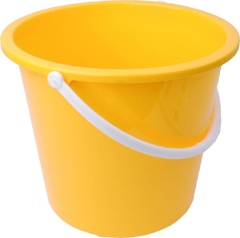R P TRADING yellow Bucket 10 L Plastic Bucket Price in India Buy R P