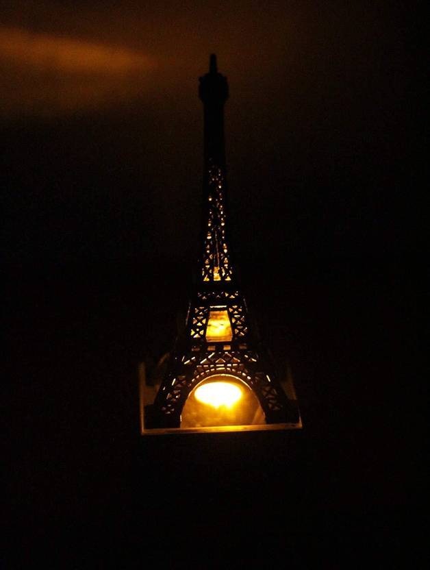 Lilone Metal Eiffel Tower With Light Stand Birthday Anniversary Lilone Metal Eiffel Tower With Light Stand Birthday Anniversary Valentine Gifts Decorative Showpiece 12