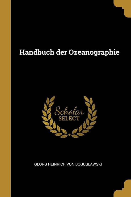 Handbuch Der Ozeanographie Buy Handbuch Der Ozeanographie - 