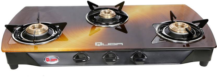 Quba B3 Arc Copper Digital Premium Glass Cast Iron Automatic Gas