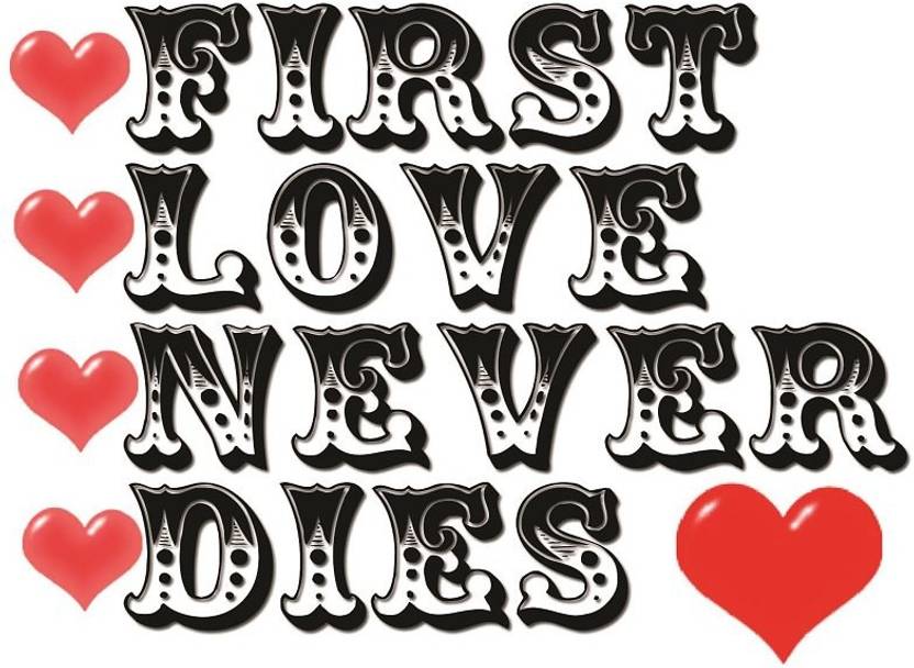 Pofirst Love Paper Print Abstract Posters In India Buy