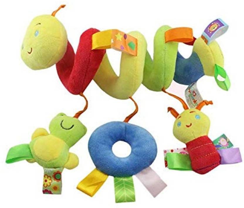 Baby Grow Baby Plush Animal Rattle Mobile Toys Happy Monkey Infant