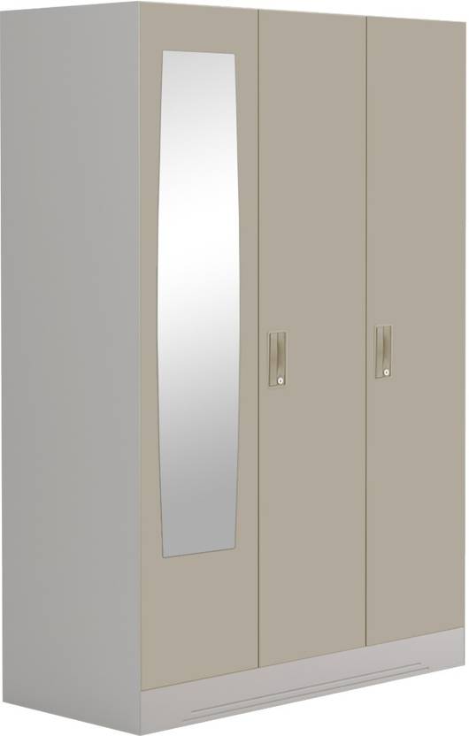 Godrej Interio Slimline 3 Door With Locker Metal Almirah Price In