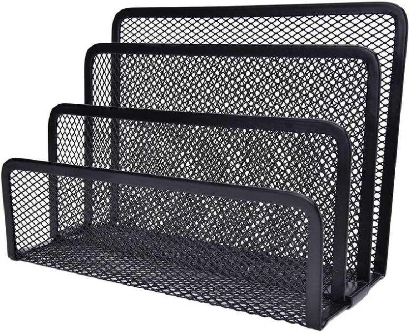 Flipkart Com Royalkart 3 Compartments Metal Office Storage Black