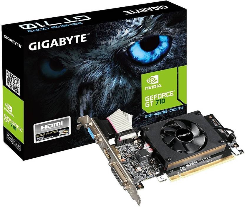 GIGABYTE NVIDIA GVN710D32GL REV2.0 2 GB DDR3 Graphics Card GIGABYTE