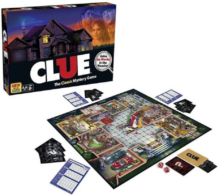 Bestie Toys Cluedo The Classic Mystery Board Game For Kids