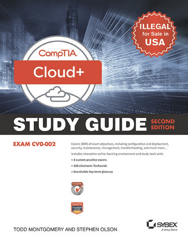 Comptia Cloud Certification Study Guide Second Edition Exam Cv0 002 Computers Technology Data In The Enterprise