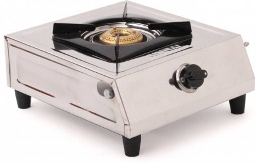 Jindal Jumbo Single Burner Cooktop Stainless Steel Manual Gas