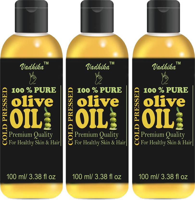 Vadhika 100 Pure Natural Cold Pressed Olive Oil Hair Oil