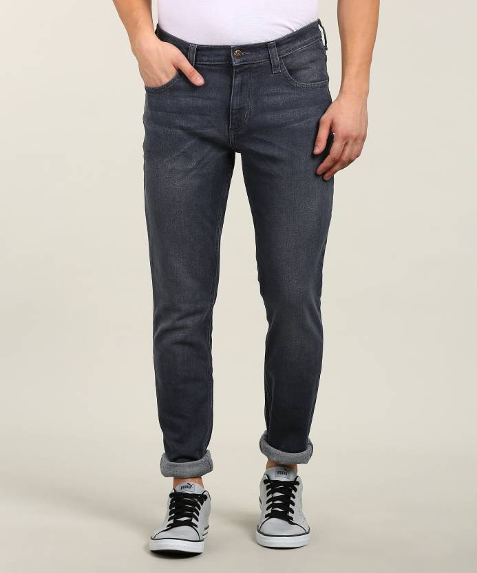 LEE Slim Men Dark Blue Jeans - Buy LEE Slim Men Dark Blue Jeans Online at  Best Prices in India 