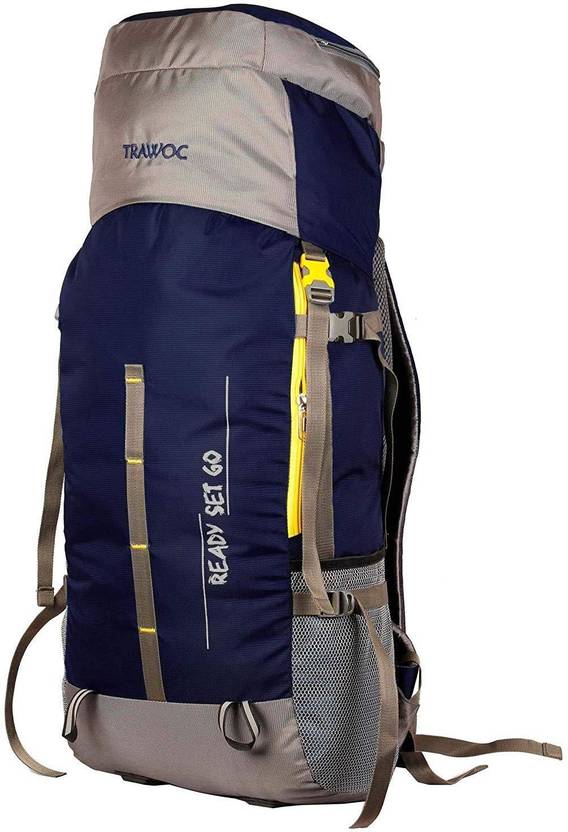 Trawoc Shk01 N Blue Trekking Bag Rucksack 55 English