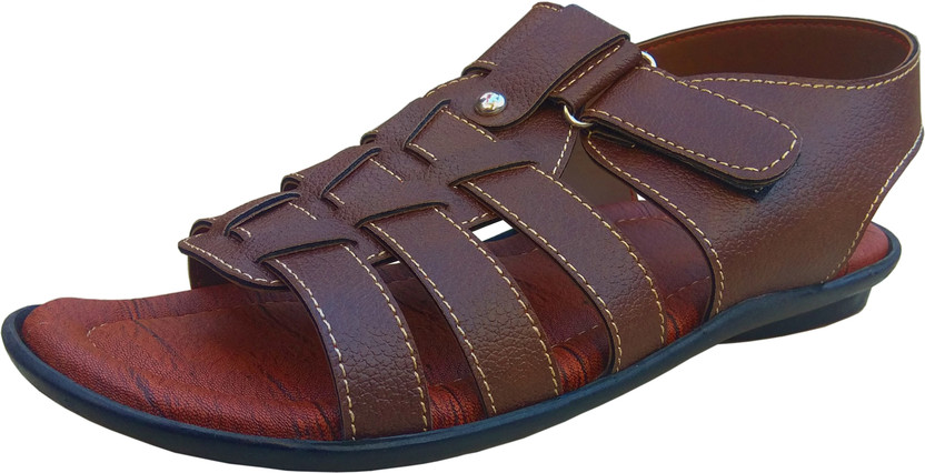 Buy KITO SPORT Men Brown Sandals Online 