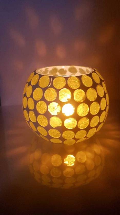 Home Tadka Ht Gl V3 0 Cup Tealight Holder Price In India Home Tadka Ht Gl V3 0 Cup Tealight Holder Yellow White Pack Of 1