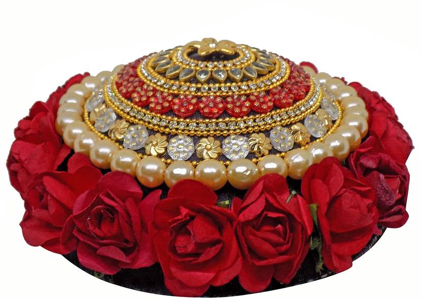 Ekan Hair Bun Accessories For Women Wedding Artificial South Indian