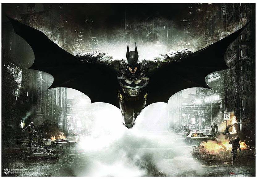 Wb Official Licensed Batman Dark Knight Rain Poster A3 13 X