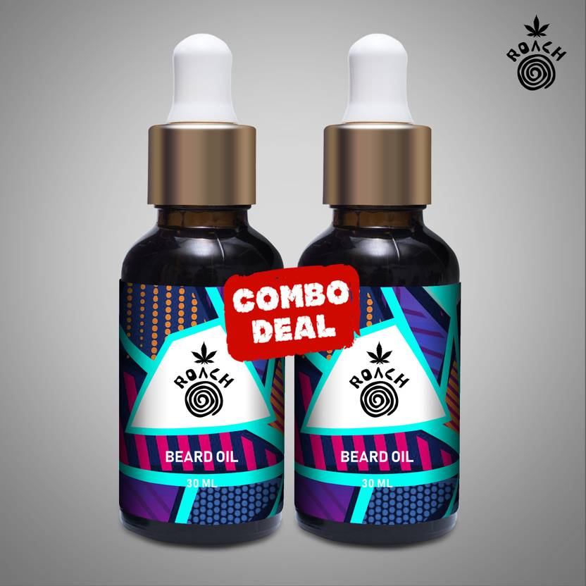 Roach Mens Beard Oil Best For Growing Beard Faster Patchy Beard