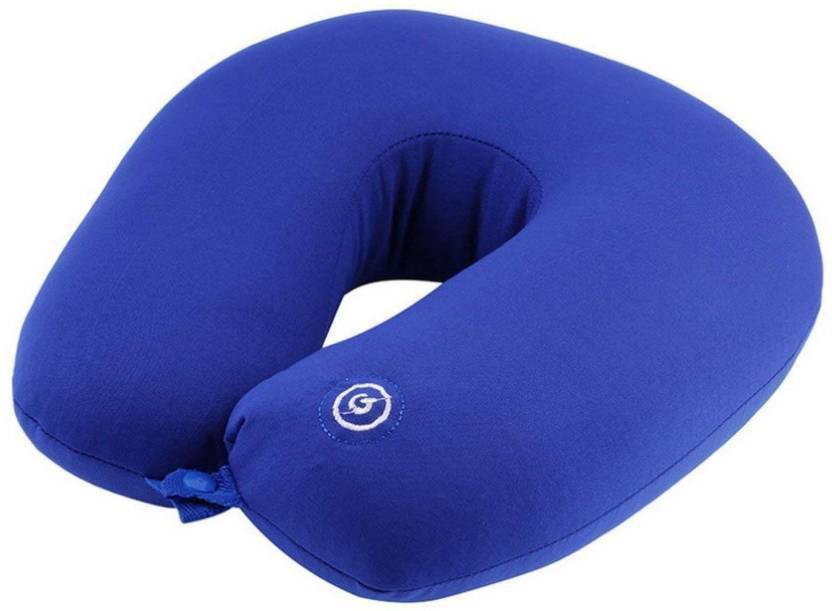 Mezire Msp07 U Shaped Memory Foam Travel Vibrating Microbead Neck