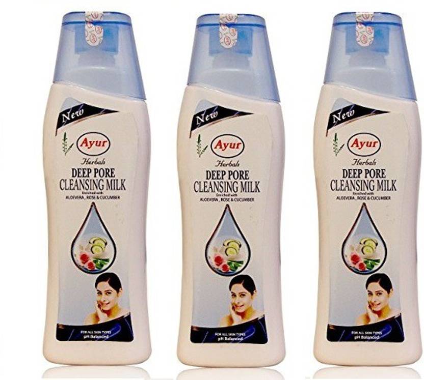 Ayur Body Cleansing Milk (pack of 3) Price in India, Buy Ayur Body