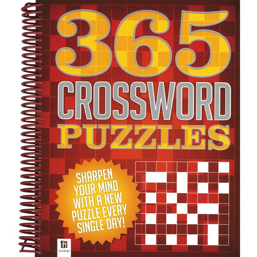 365 Crossword Puzzles Buy 365 Crossword Puzzles by Hinkler Books Pvt