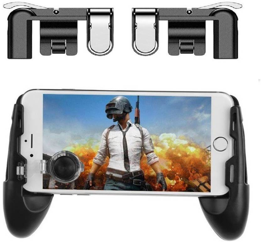 XBOLT pubg Mobile Game Controller Sensitive Shoot/Aim Buttons L1 R1 Trigger  and gripe handle Gaming Accessory Kit - 