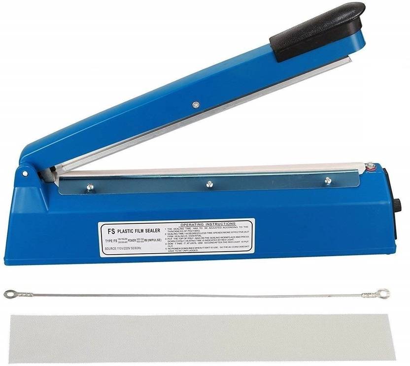 Vtech 12 Inch Heat Sealing Machine Portable Hand Sealer Electric Impulse Seal Plastic Bag Mini Element Handheld For Held Manual