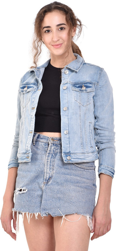 denim jackets for women flipkart
