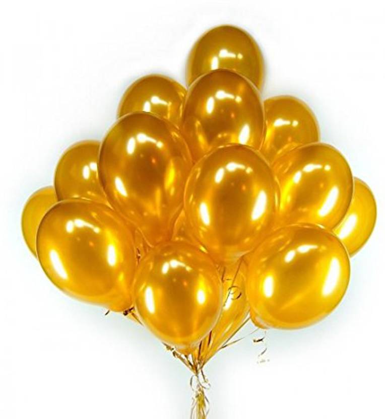 Flipkart Com Masti Zone Solid Golden Balloons For Party Wedding