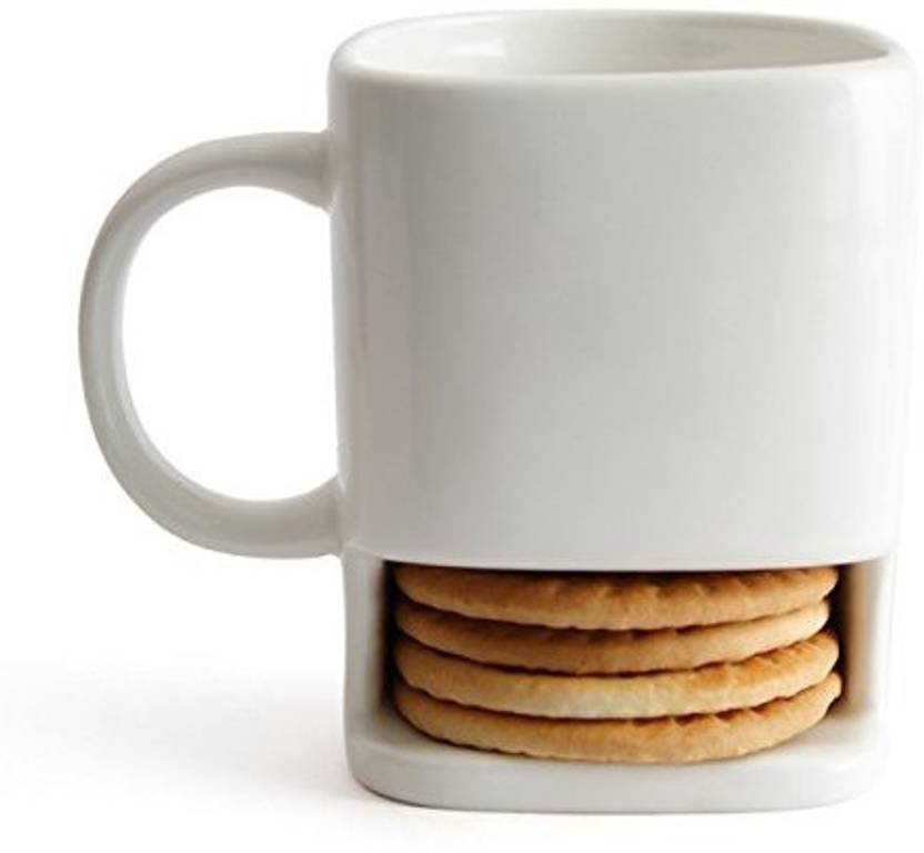 Krauss Ceramic For Coffee Tea With Cookie Biscuit Holder Krauss Ceramic For Coffee Tea With Cookie Biscuit Holder