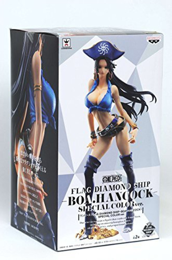 One Piece Banpresto Flag Diamond Ship Figure Boa Hancock Tv Movie Character Toys Toys Hobbies